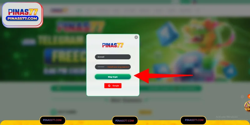 Detalyadong Gabay: Paano Mag login sa PINAS77