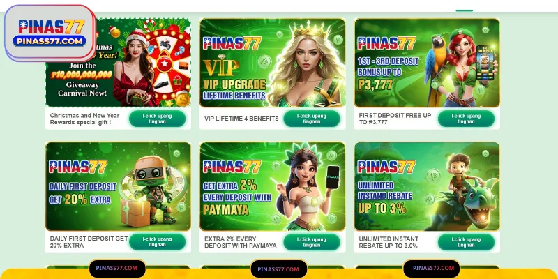 Mga Promosyon at Bonus na Makukuha sa Platform