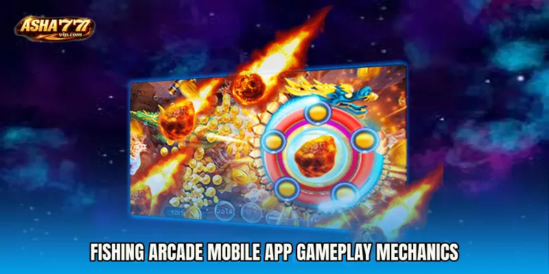 Fishing Arcade mobile app Gameplay Mechanics