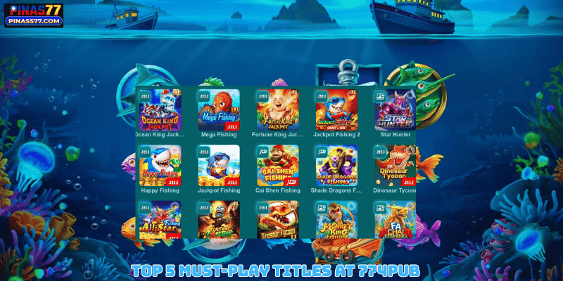 Top 5 Must-Play Titles at 774pub